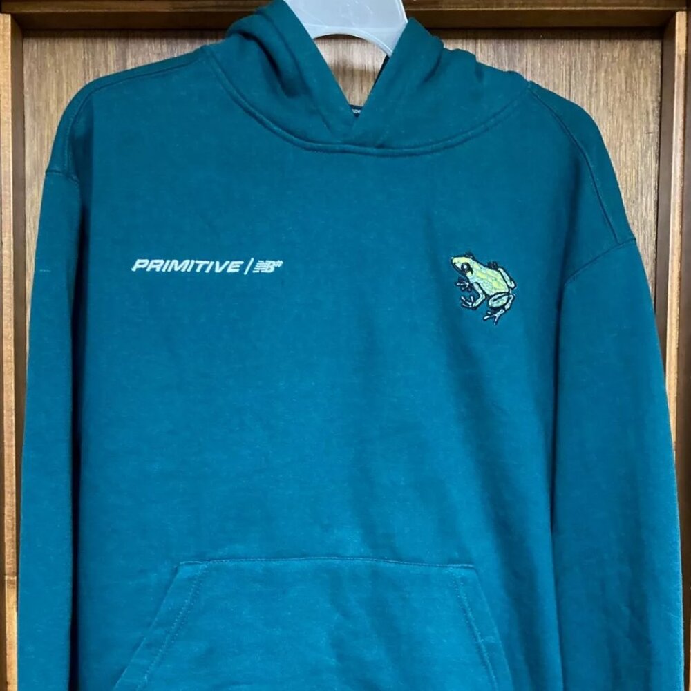Primitive Skateboarding X New Balance Thiago Lemos hoodie, size Medium NWT!